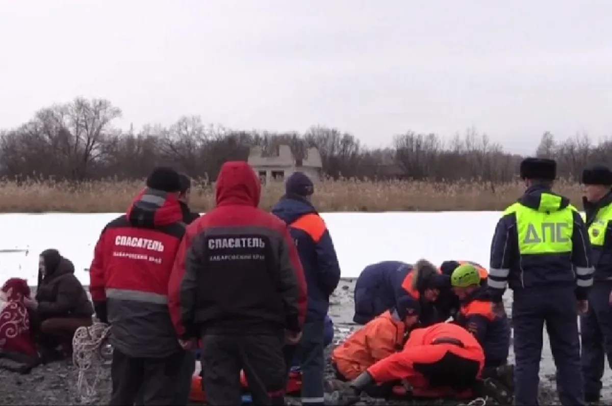 Под Хабаровском на тонком льду погибли два брата