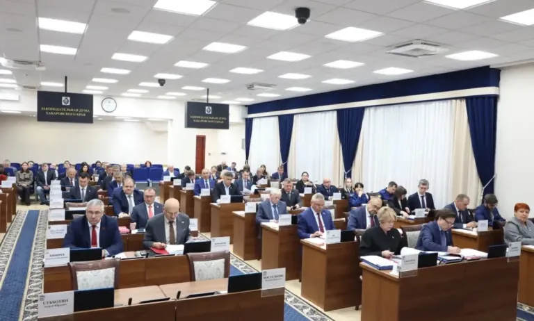 Дума Хабаровского края приняла бюджет 2027 года с дефицитом 10,5 млрд